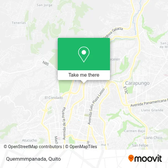 Quemmmpanada map