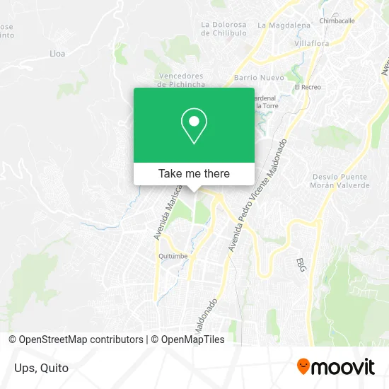 Ups map