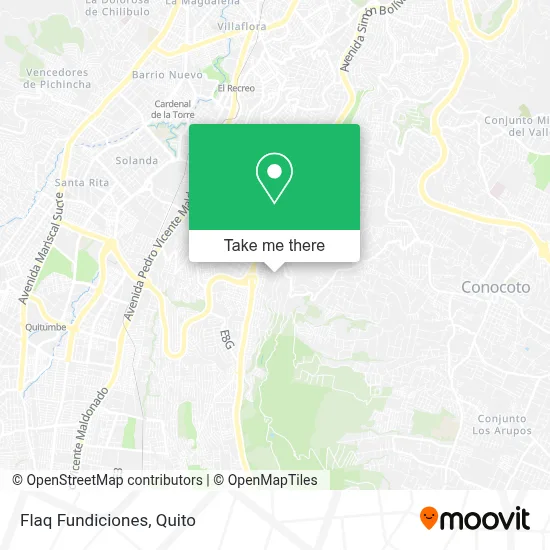 Flaq Fundiciones map