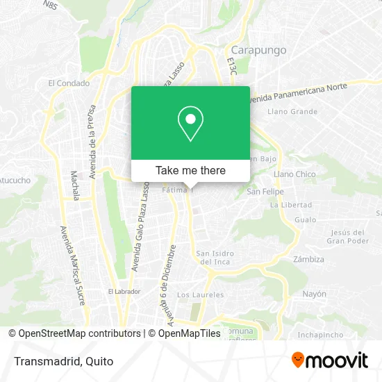Transmadrid map