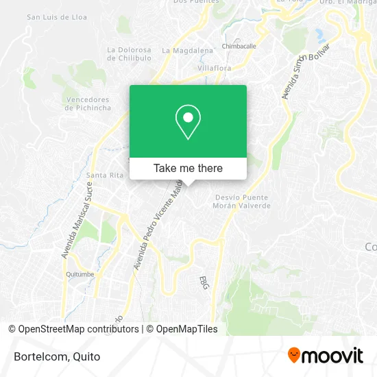 Bortelcom map