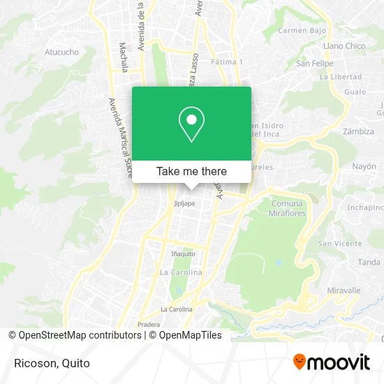 Ricoson map