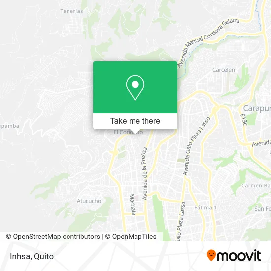 Inhsa map