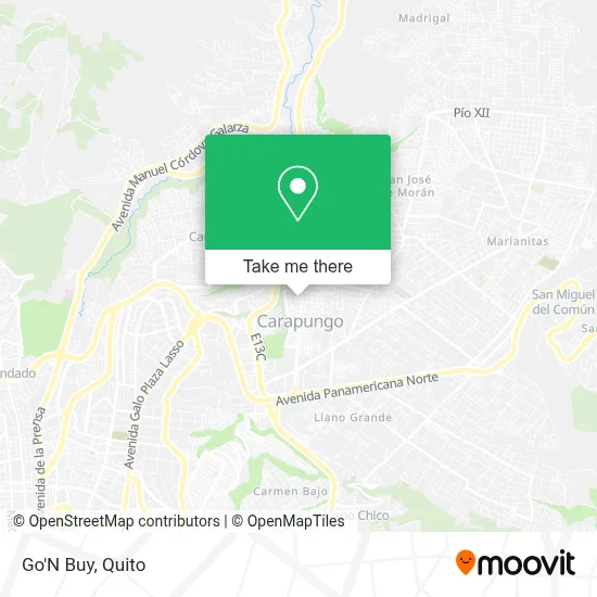 Go'N Buy map
