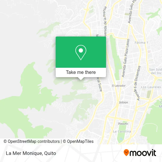 La Mer Monique map