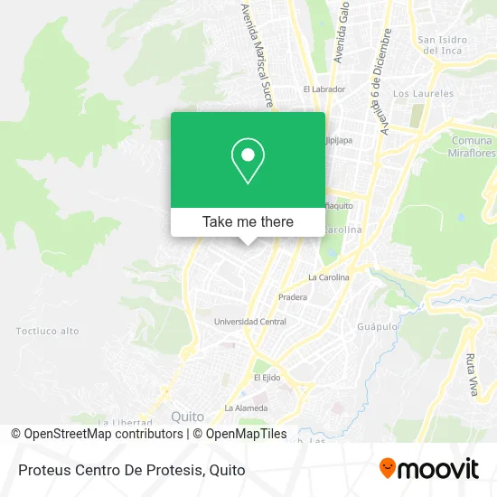 Proteus Centro De Protesis map