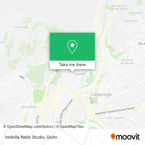 Intikilla Nails Studio map