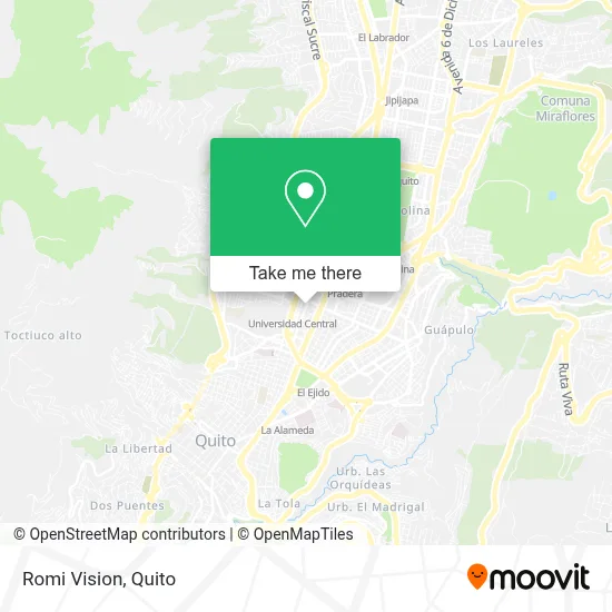 Romi Vision map
