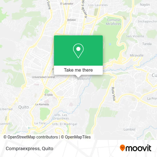 Compraexpress map