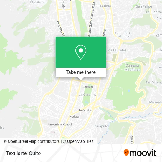 Textilarte map