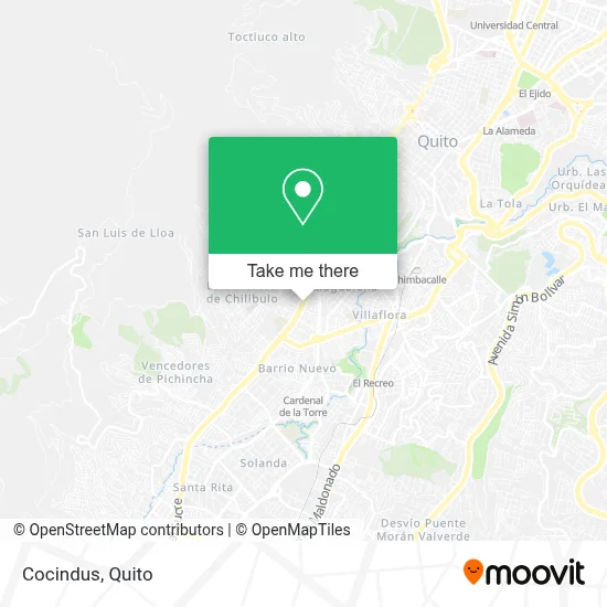 Cocindus map