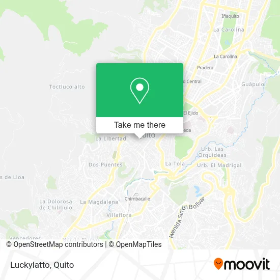 Luckylatto map