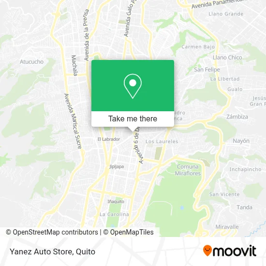 Yanez Auto Store map