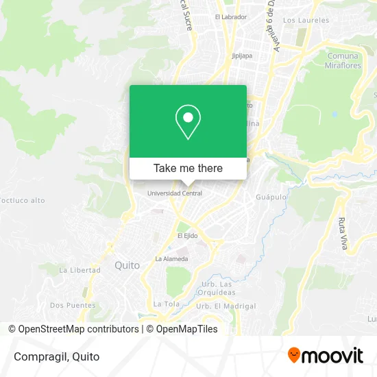 Compragil map