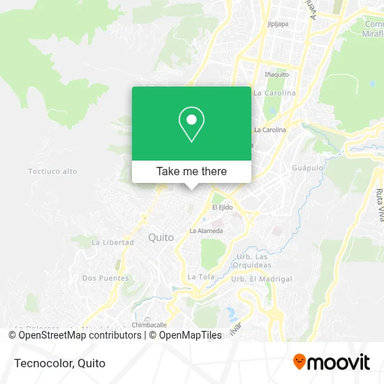 Tecnocolor map
