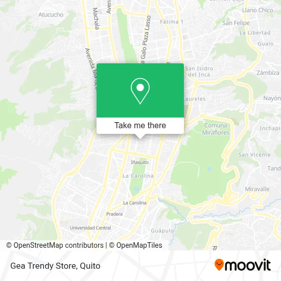 Gea Trendy Store map