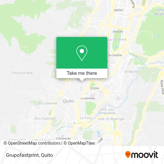 Grupofastprint map