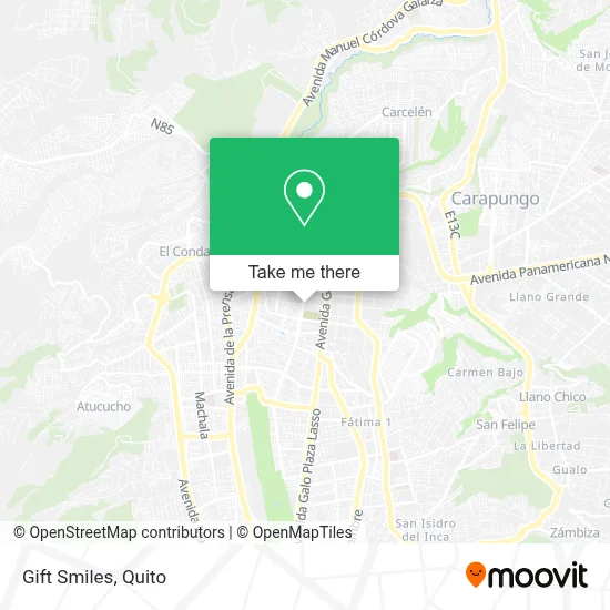Gift Smiles map