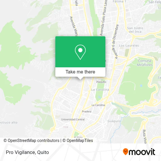 Pro Vigilance map