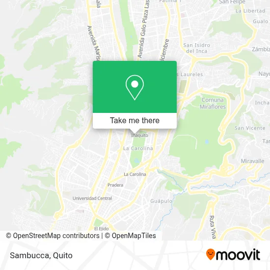 Sambucca map