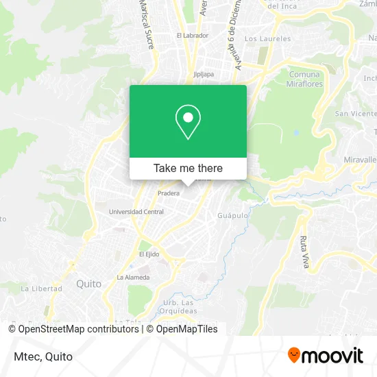 Mtec map