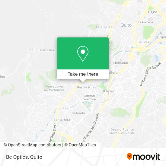 Bc Optics map