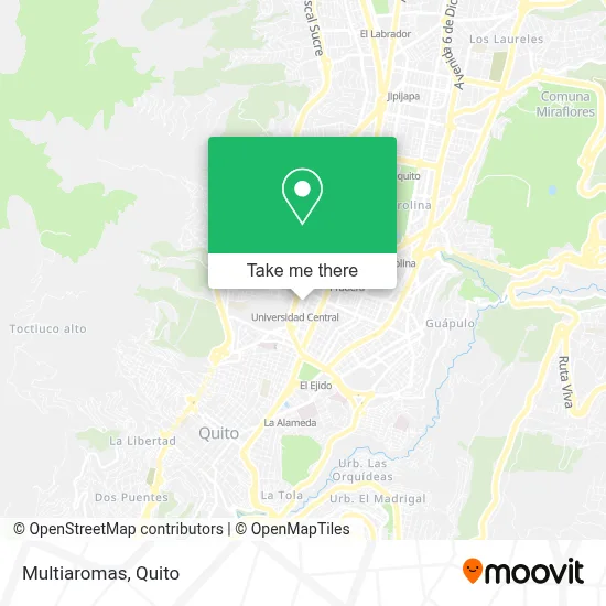 Multiaromas map