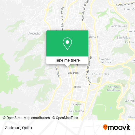 Zurimac map