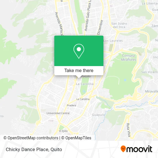Chicky Dance Place map
