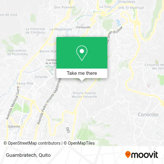 Guambratech map