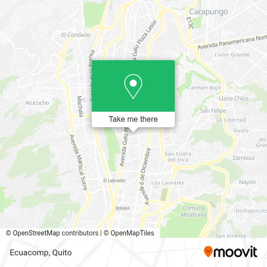 Ecuacomp map