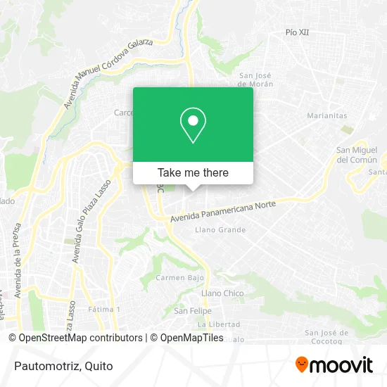 Pautomotriz map