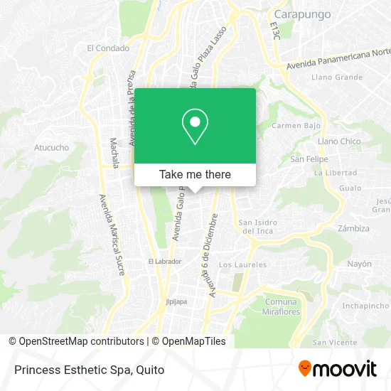 Princess Esthetic Spa map