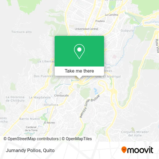 Jumandy Pollos map