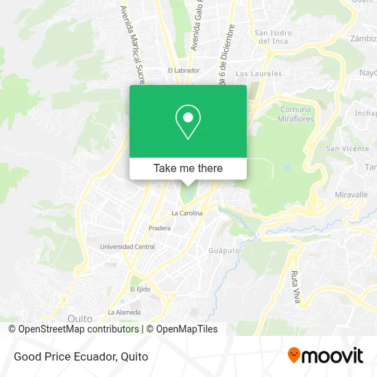 Good Price Ecuador map