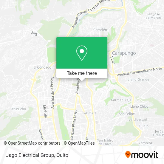 Jago Electrical Group map