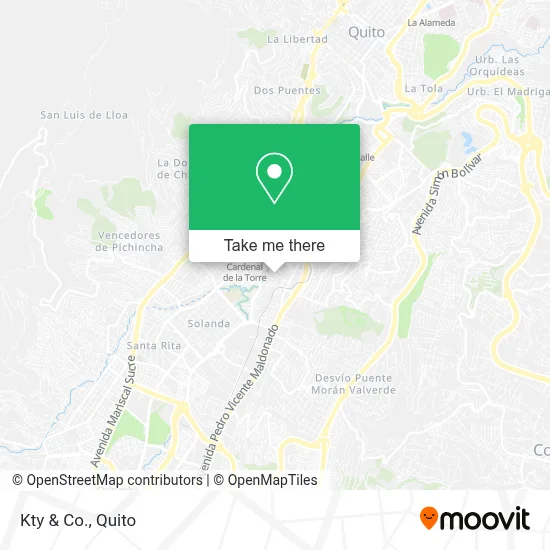 Kty & Co. map
