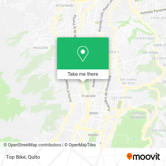 Top Bike map