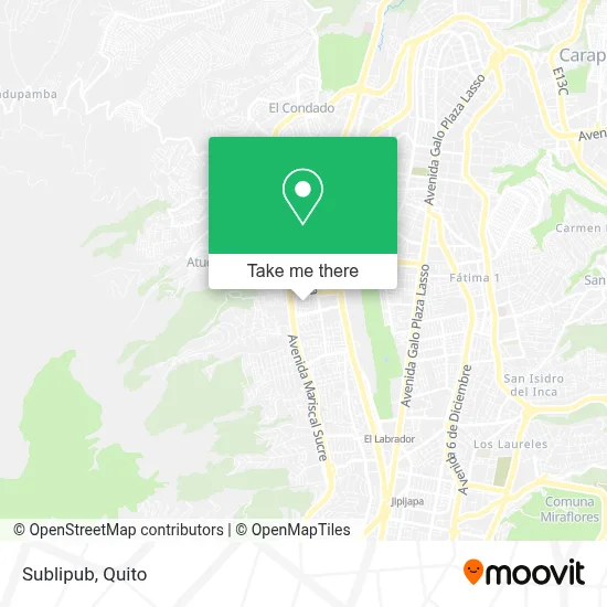 Sublipub map