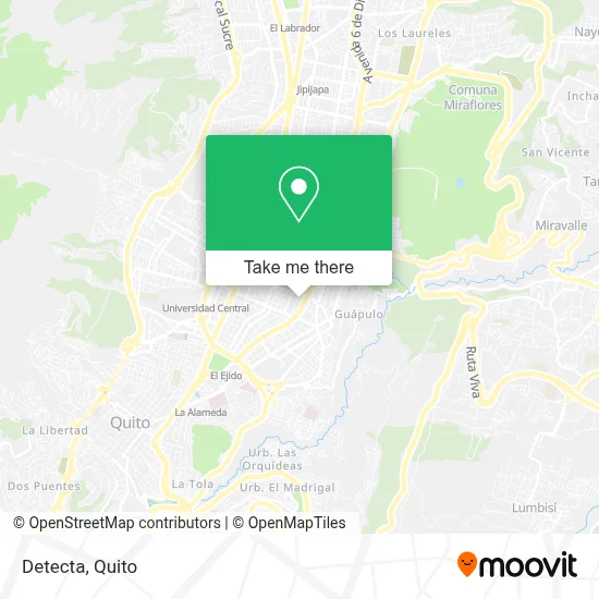 Detecta map