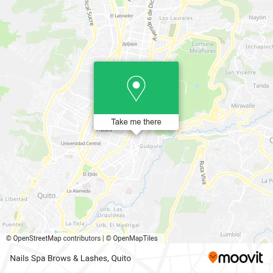 Nails Spa Brows & Lashes map