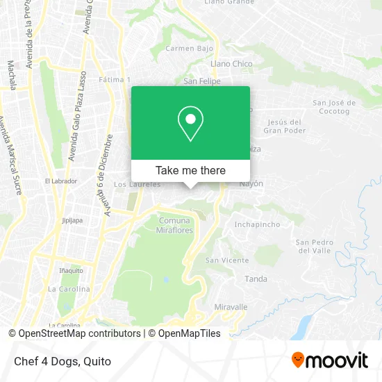 Chef 4 Dogs map