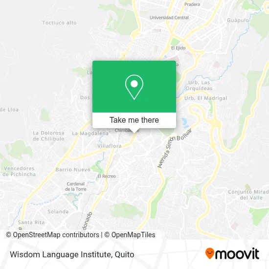 Wisdom Language Institute map