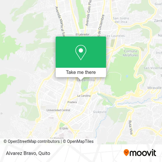 Alvarez Bravo map