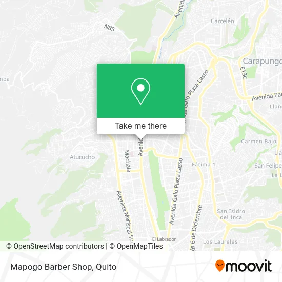 Mapogo Barber Shop map