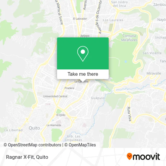 Ragnar X-Fit map