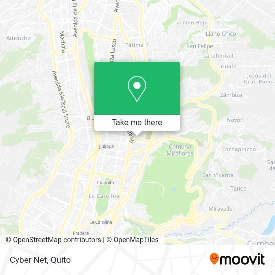 Cyber Net map