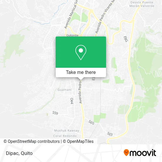 Dipac map