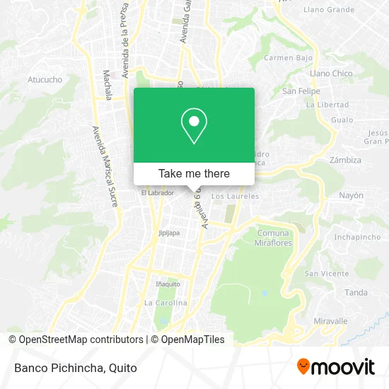Banco Pichincha map