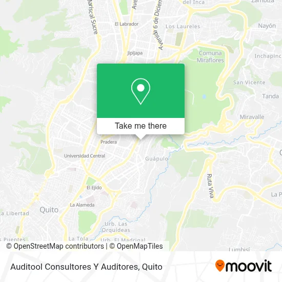 Auditool Consultores Y Auditores map